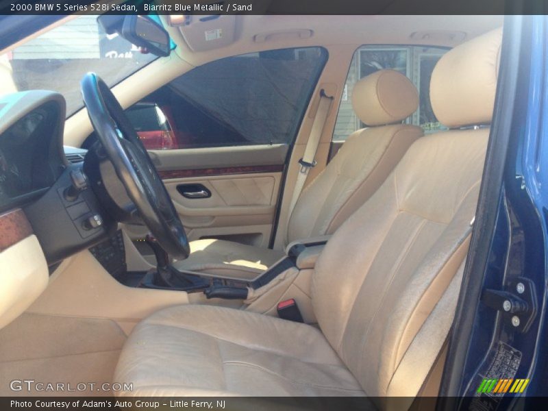 Biarritz Blue Metallic / Sand 2000 BMW 5 Series 528i Sedan
