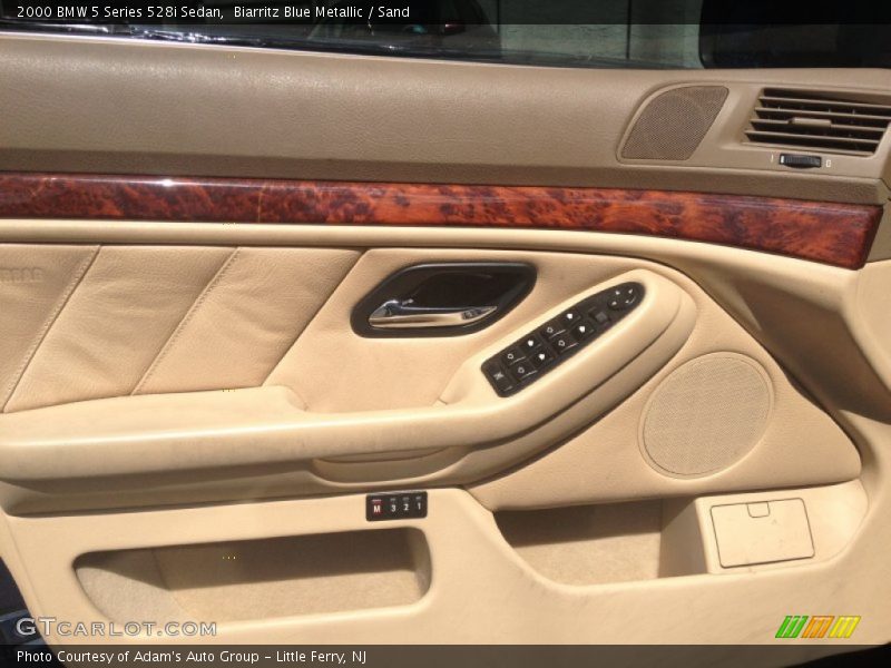 Biarritz Blue Metallic / Sand 2000 BMW 5 Series 528i Sedan