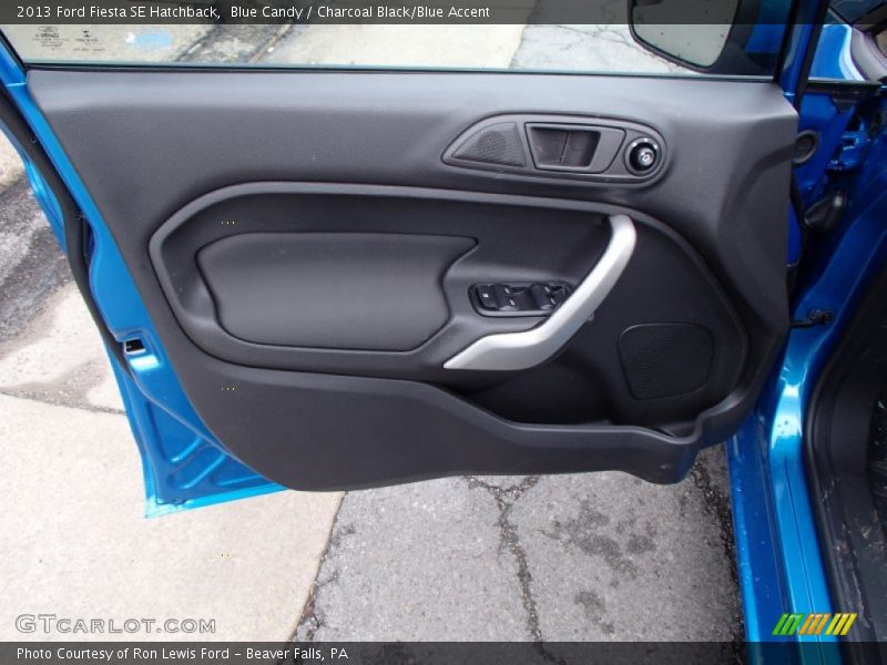 Door Panel of 2013 Fiesta SE Hatchback