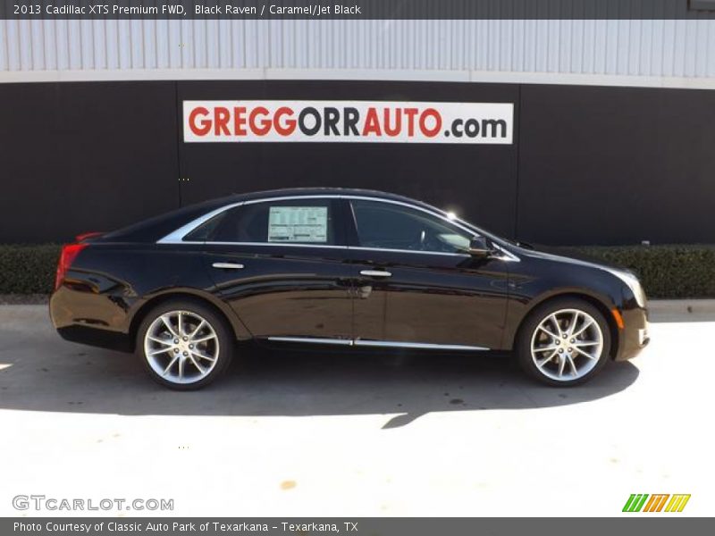Black Raven / Caramel/Jet Black 2013 Cadillac XTS Premium FWD