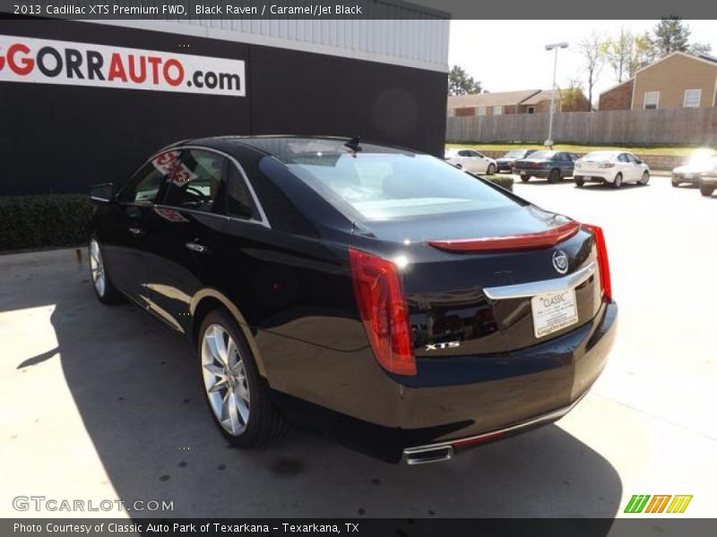 Black Raven / Caramel/Jet Black 2013 Cadillac XTS Premium FWD