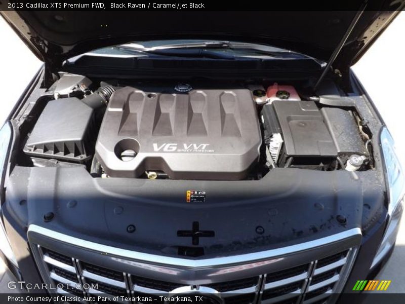 Black Raven / Caramel/Jet Black 2013 Cadillac XTS Premium FWD