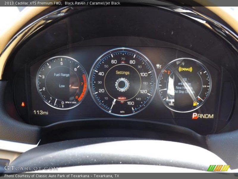Black Raven / Caramel/Jet Black 2013 Cadillac XTS Premium FWD