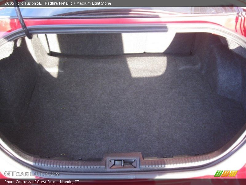 Redfire Metallic / Medium Light Stone 2009 Ford Fusion SE