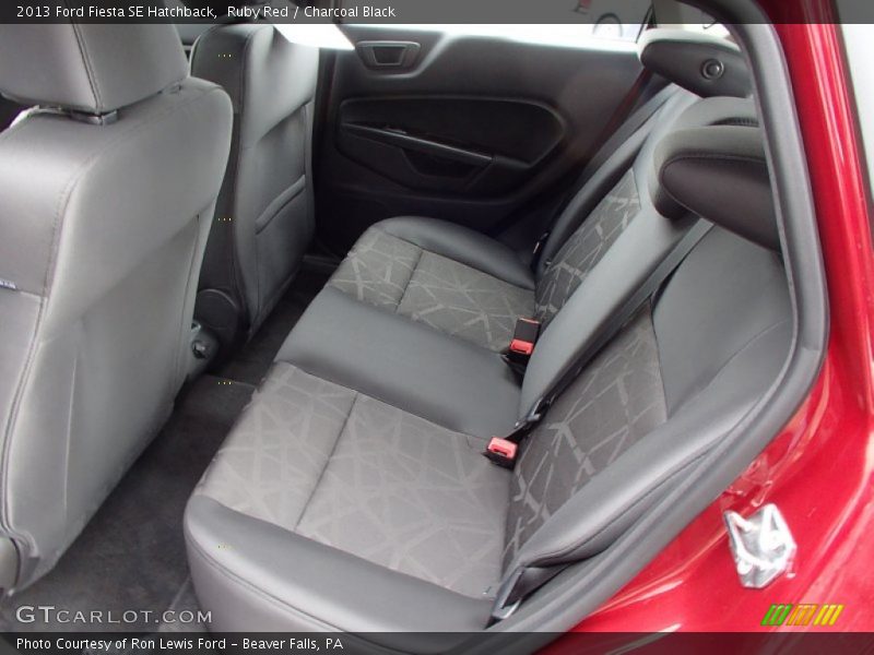 Ruby Red / Charcoal Black 2013 Ford Fiesta SE Hatchback
