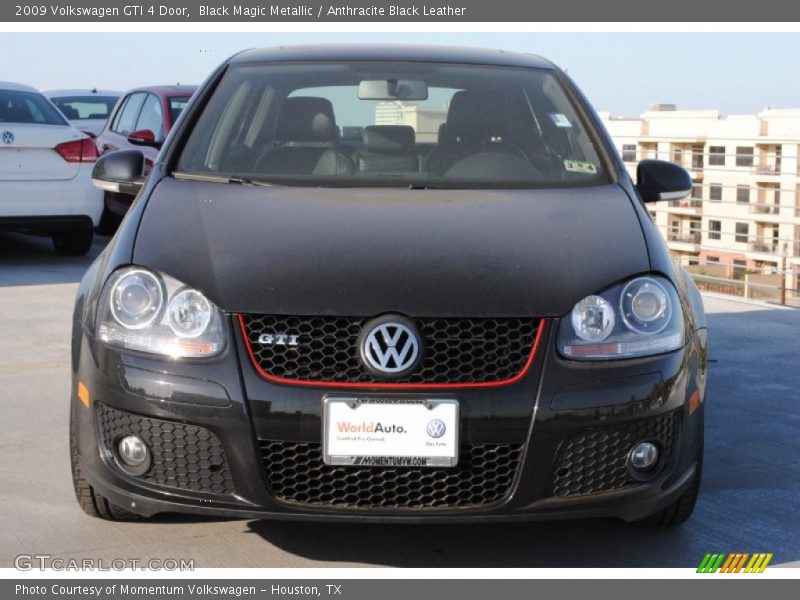 Black Magic Metallic / Anthracite Black Leather 2009 Volkswagen GTI 4 Door