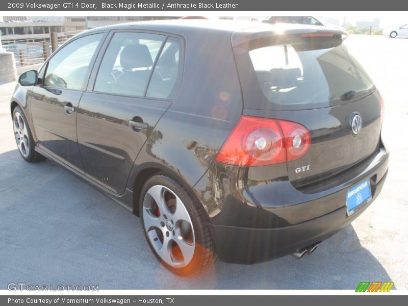 Black Magic Metallic / Anthracite Black Leather 2009 Volkswagen GTI 4 Door