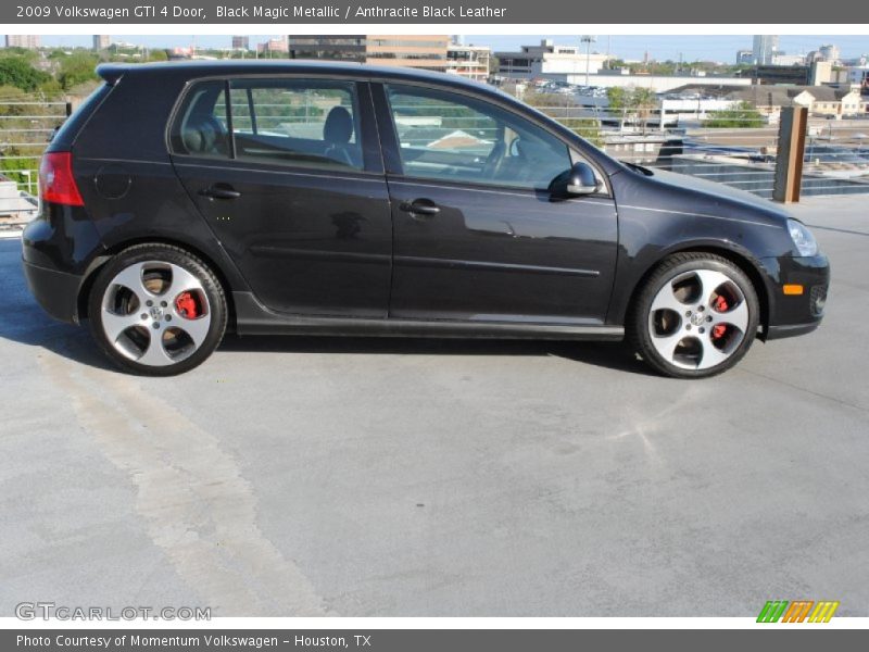  2009 GTI 4 Door Black Magic Metallic