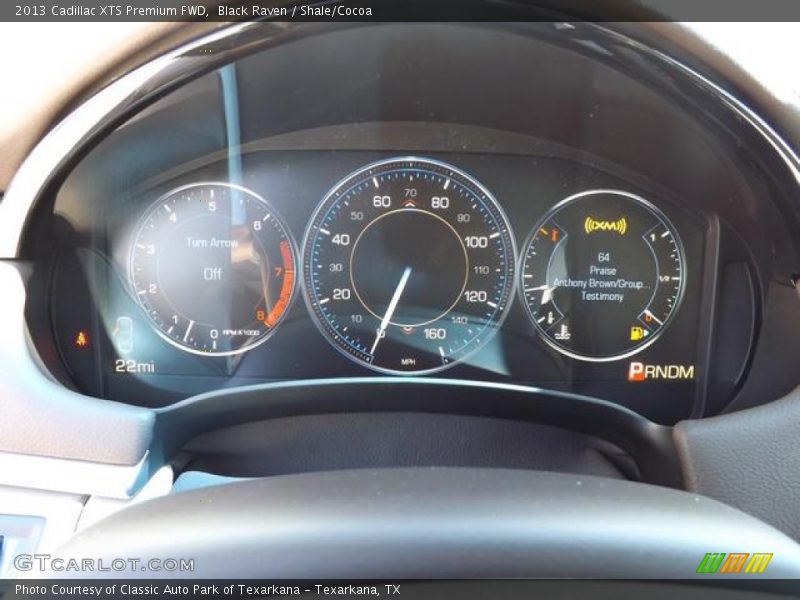 Black Raven / Shale/Cocoa 2013 Cadillac XTS Premium FWD