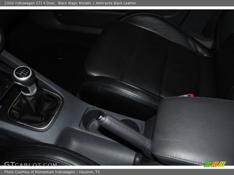 Black Magic Metallic / Anthracite Black Leather 2009 Volkswagen GTI 4 Door