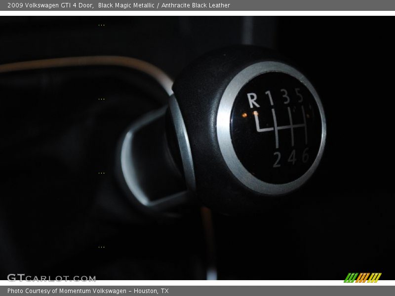 Black Magic Metallic / Anthracite Black Leather 2009 Volkswagen GTI 4 Door