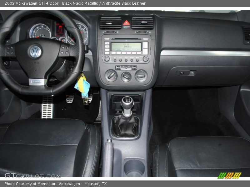 Black Magic Metallic / Anthracite Black Leather 2009 Volkswagen GTI 4 Door