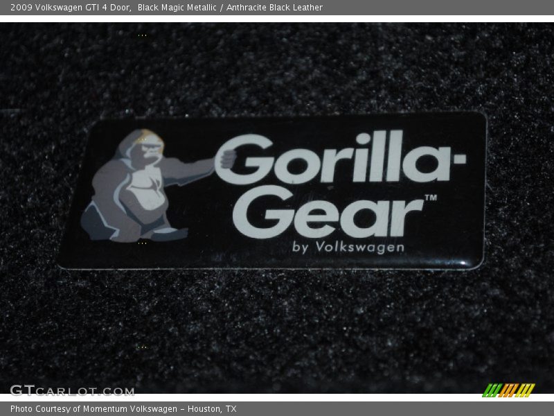 Black Magic Metallic / Anthracite Black Leather 2009 Volkswagen GTI 4 Door