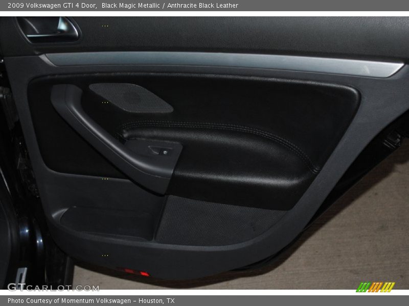 Black Magic Metallic / Anthracite Black Leather 2009 Volkswagen GTI 4 Door