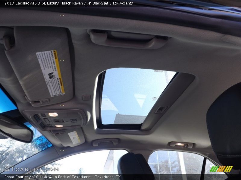 Black Raven / Jet Black/Jet Black Accents 2013 Cadillac ATS 3.6L Luxury