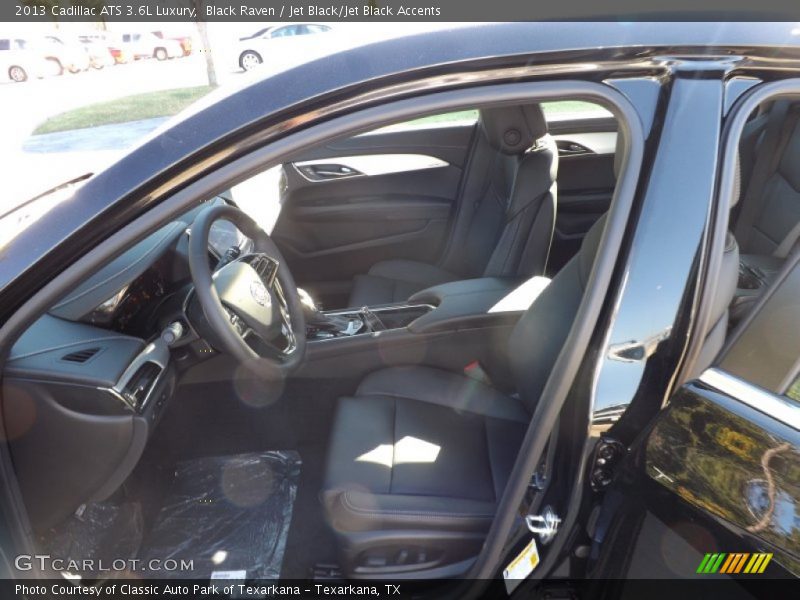 Black Raven / Jet Black/Jet Black Accents 2013 Cadillac ATS 3.6L Luxury