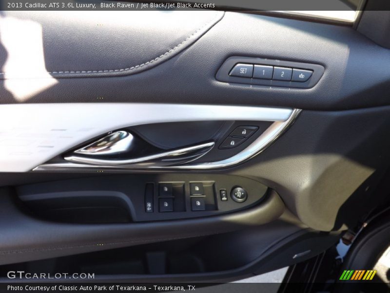 Black Raven / Jet Black/Jet Black Accents 2013 Cadillac ATS 3.6L Luxury