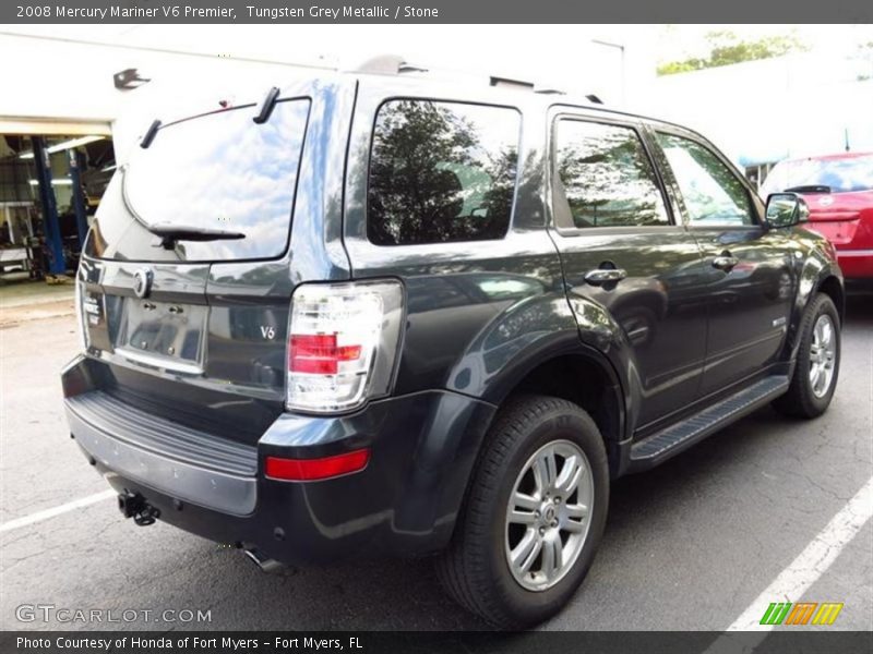 Tungsten Grey Metallic / Stone 2008 Mercury Mariner V6 Premier