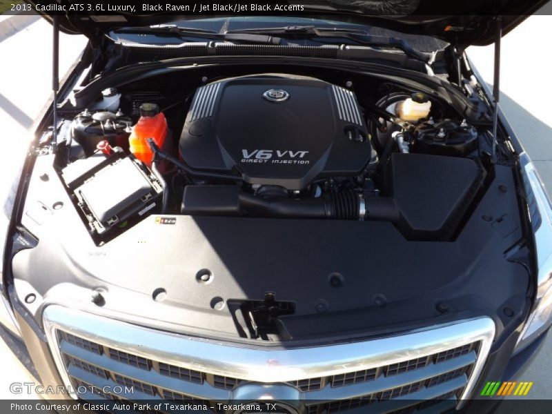 Black Raven / Jet Black/Jet Black Accents 2013 Cadillac ATS 3.6L Luxury