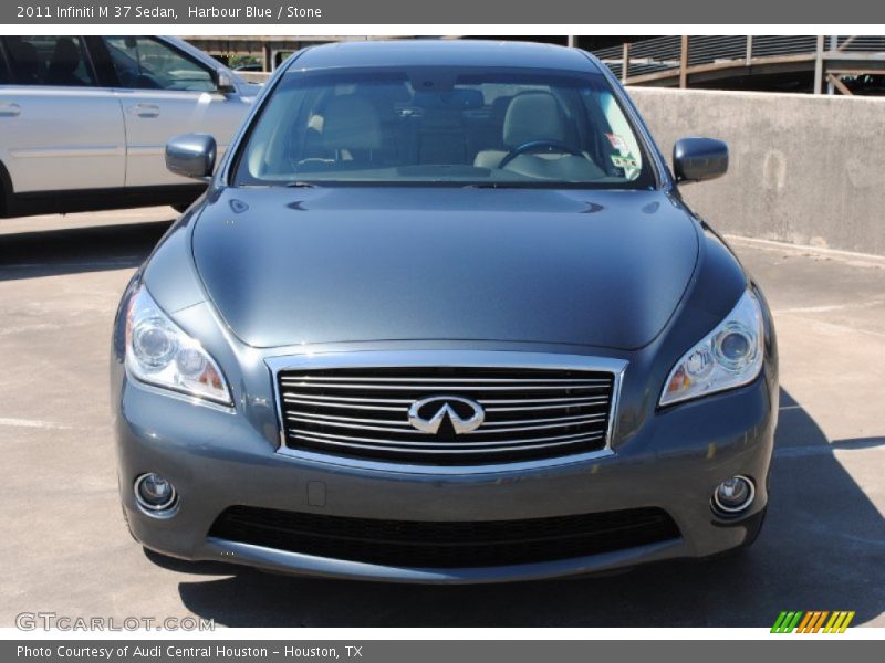 Harbour Blue / Stone 2011 Infiniti M 37 Sedan