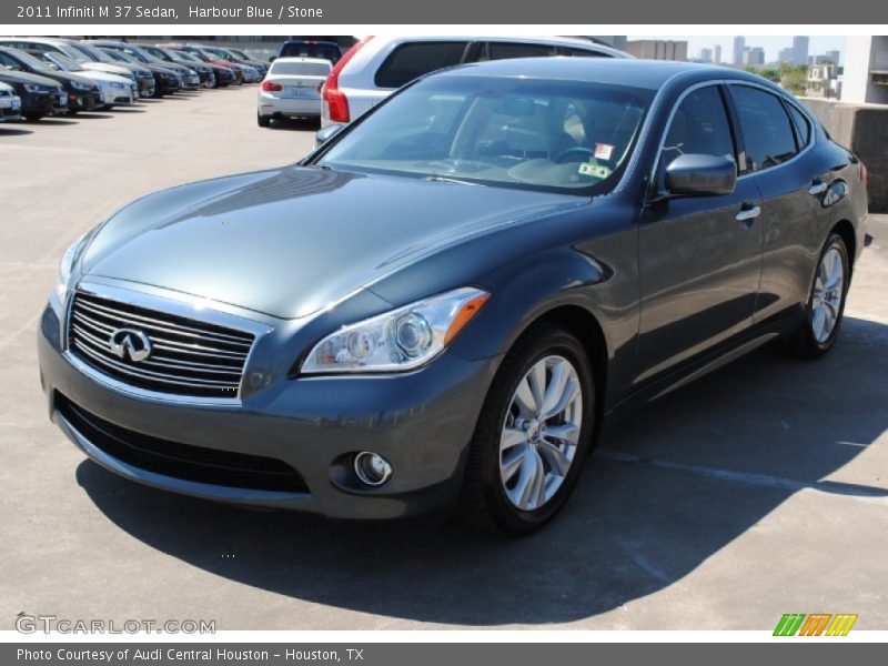 Harbour Blue / Stone 2011 Infiniti M 37 Sedan