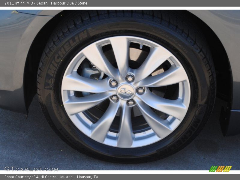 Harbour Blue / Stone 2011 Infiniti M 37 Sedan