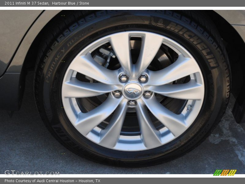 Harbour Blue / Stone 2011 Infiniti M 37 Sedan