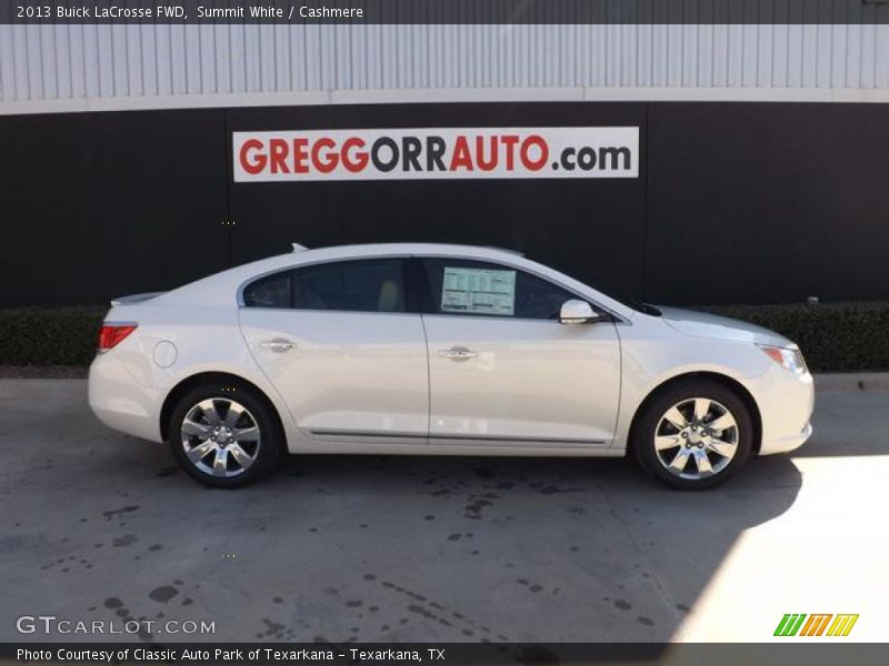 Summit White / Cashmere 2013 Buick LaCrosse FWD