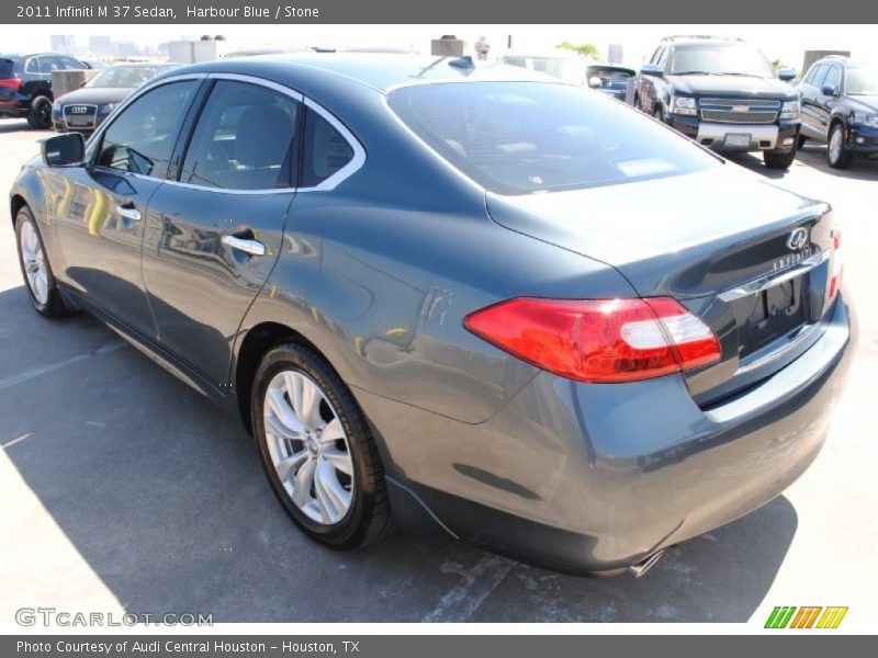 Harbour Blue / Stone 2011 Infiniti M 37 Sedan
