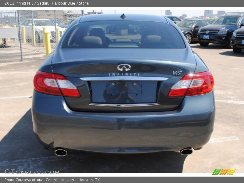 Harbour Blue / Stone 2011 Infiniti M 37 Sedan