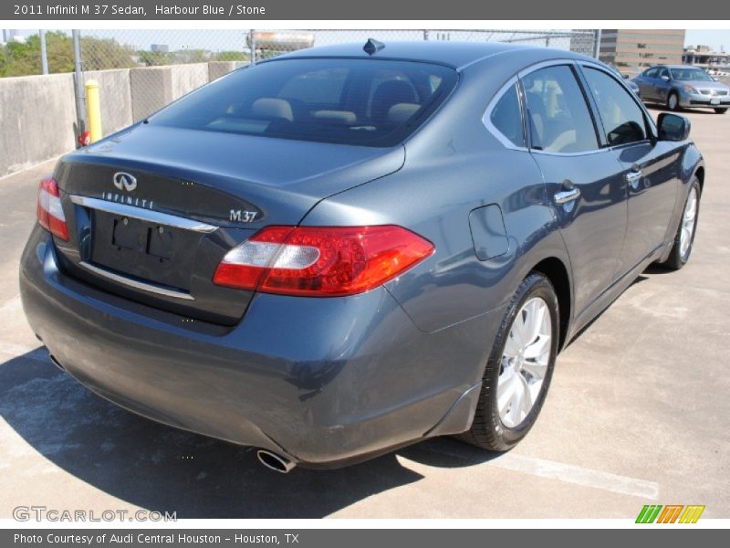 Harbour Blue / Stone 2011 Infiniti M 37 Sedan