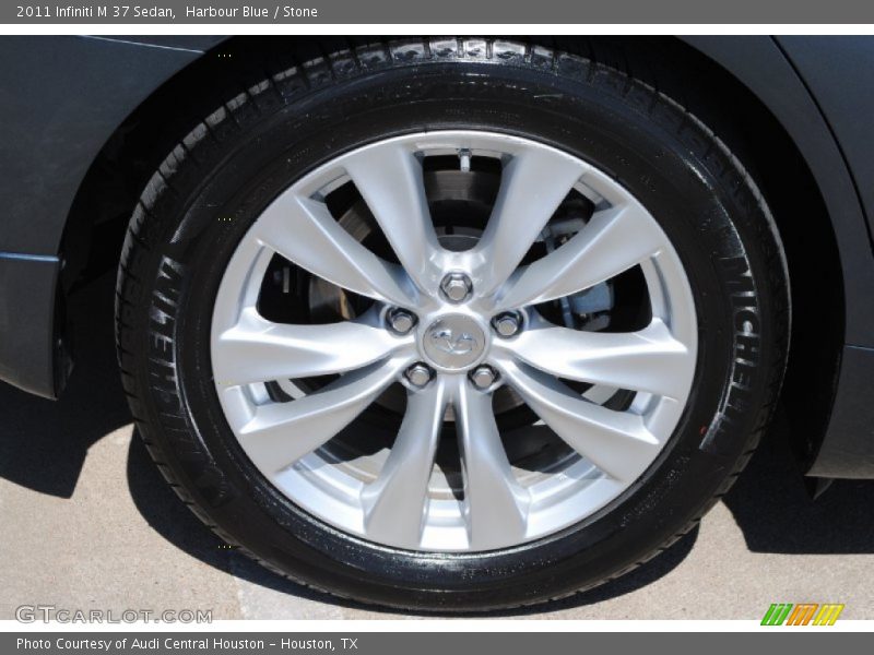Harbour Blue / Stone 2011 Infiniti M 37 Sedan
