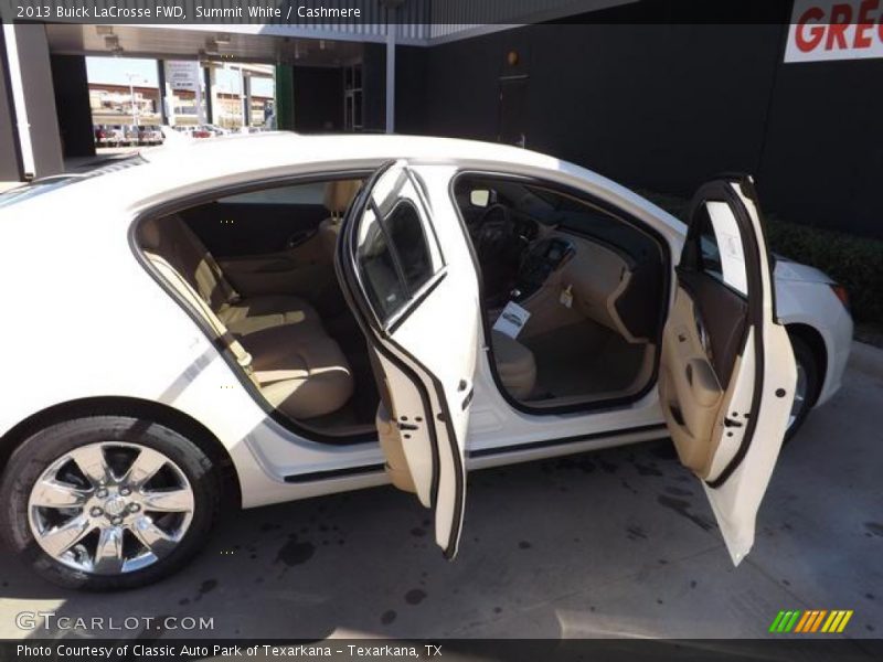 Summit White / Cashmere 2013 Buick LaCrosse FWD