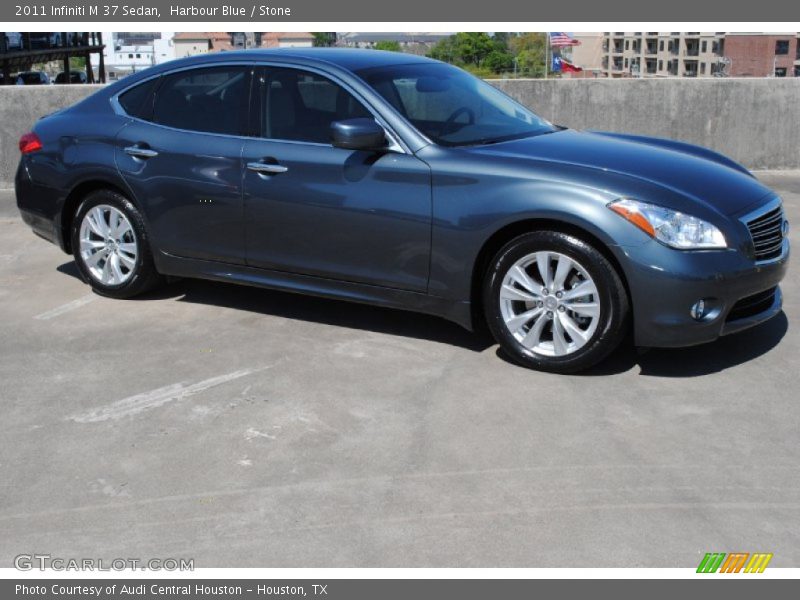 Harbour Blue / Stone 2011 Infiniti M 37 Sedan