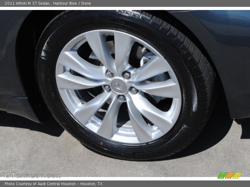 Harbour Blue / Stone 2011 Infiniti M 37 Sedan
