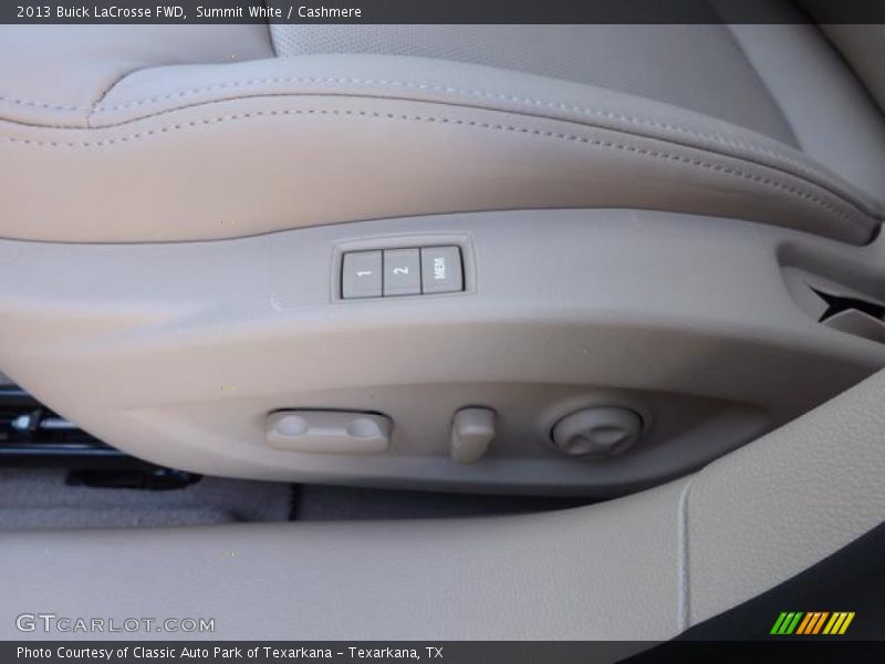 Summit White / Cashmere 2013 Buick LaCrosse FWD