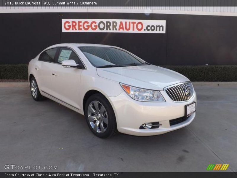 Summit White / Cashmere 2013 Buick LaCrosse FWD