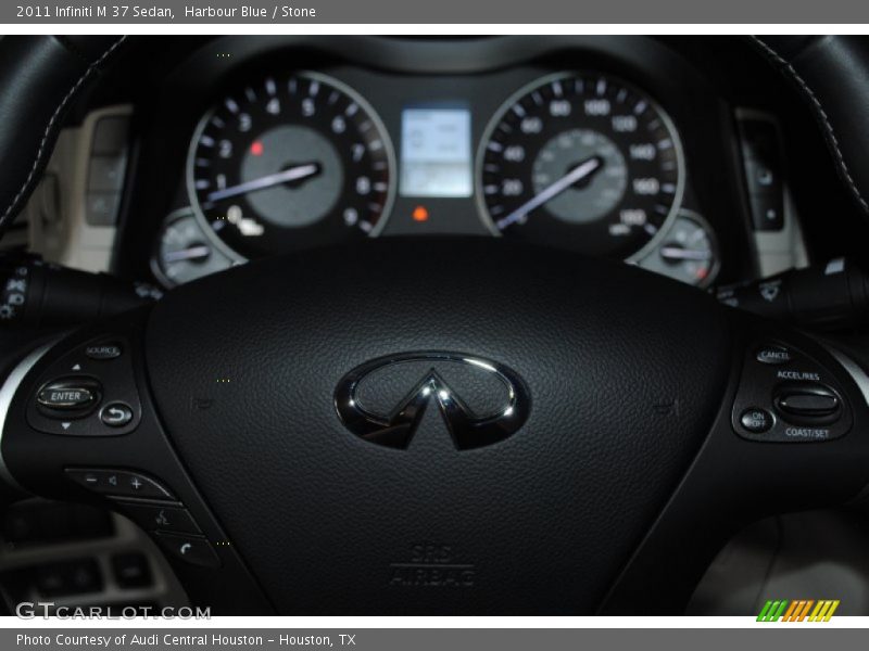 Harbour Blue / Stone 2011 Infiniti M 37 Sedan