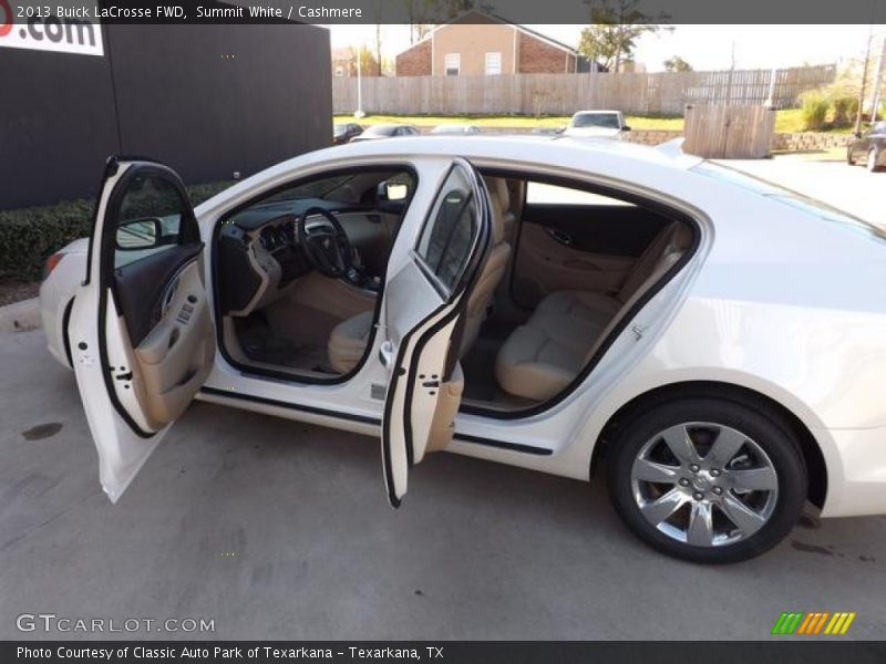 Summit White / Cashmere 2013 Buick LaCrosse FWD