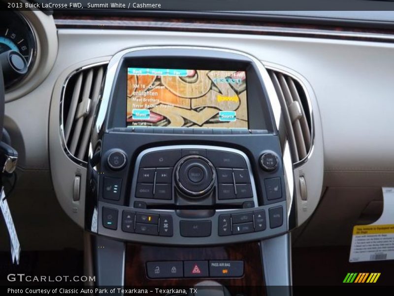 Summit White / Cashmere 2013 Buick LaCrosse FWD