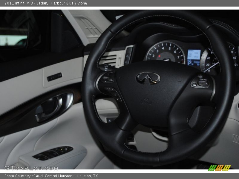 Harbour Blue / Stone 2011 Infiniti M 37 Sedan