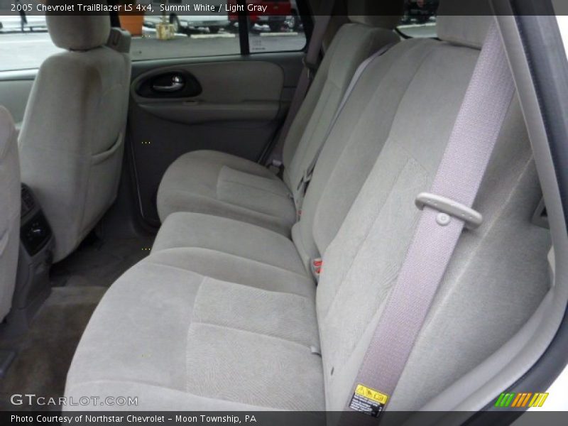 Summit White / Light Gray 2005 Chevrolet TrailBlazer LS 4x4
