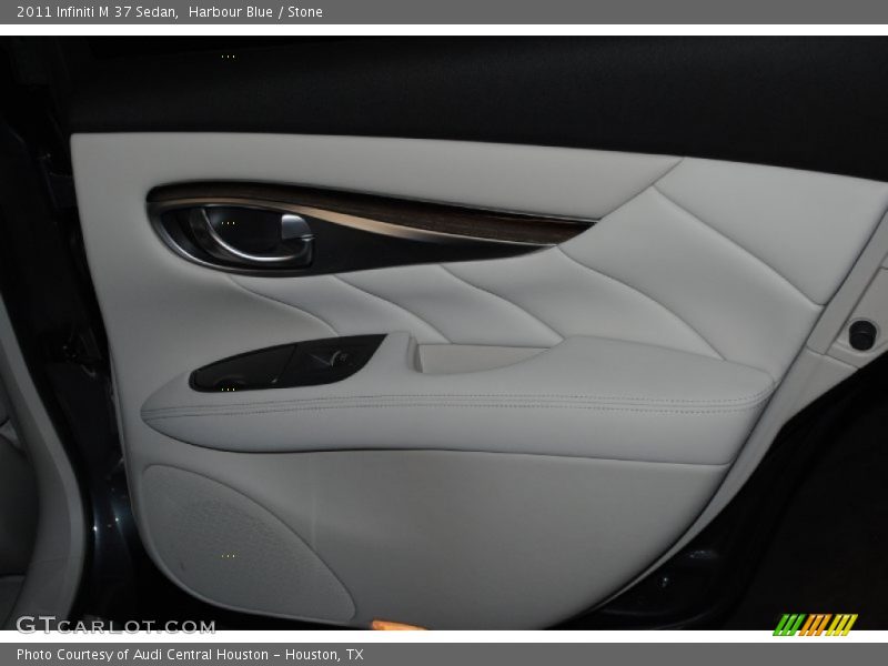 Harbour Blue / Stone 2011 Infiniti M 37 Sedan