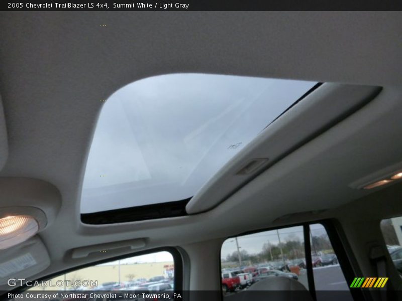 Summit White / Light Gray 2005 Chevrolet TrailBlazer LS 4x4