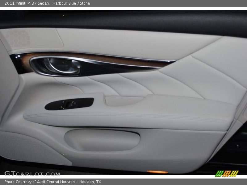 Harbour Blue / Stone 2011 Infiniti M 37 Sedan