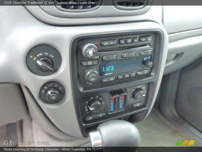 Summit White / Light Gray 2005 Chevrolet TrailBlazer LS 4x4
