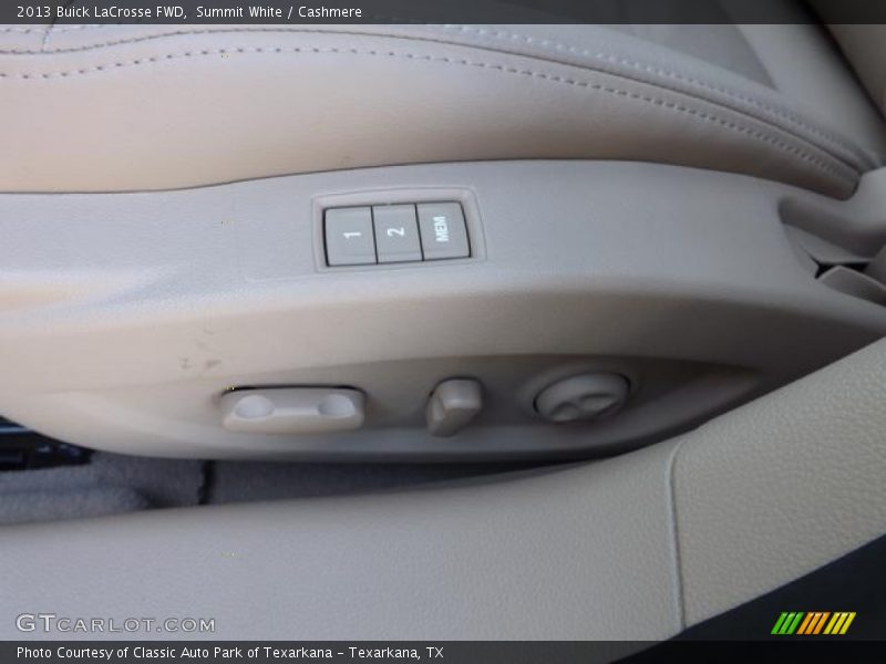 Summit White / Cashmere 2013 Buick LaCrosse FWD