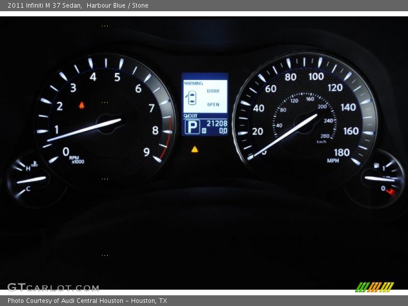 Harbour Blue / Stone 2011 Infiniti M 37 Sedan