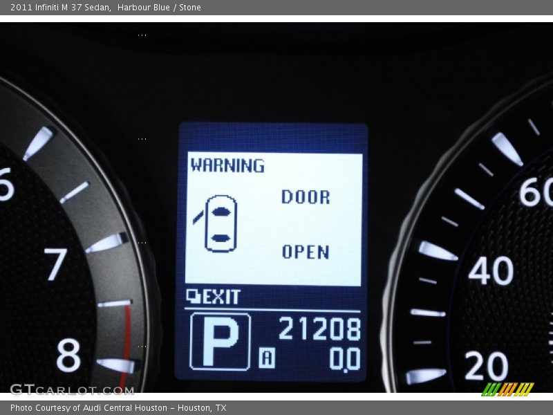 Harbour Blue / Stone 2011 Infiniti M 37 Sedan
