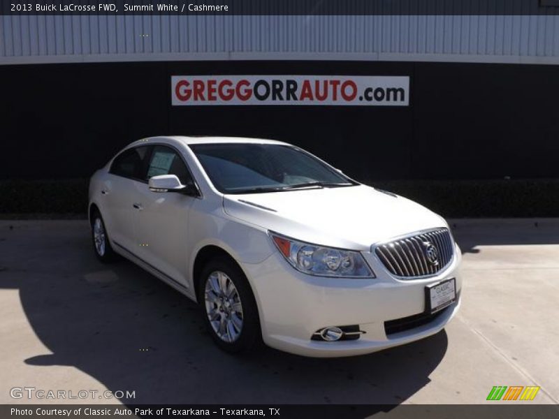Summit White / Cashmere 2013 Buick LaCrosse FWD